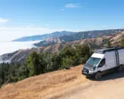 camper van near big sur