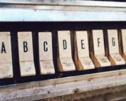 jukebox letters from A to H